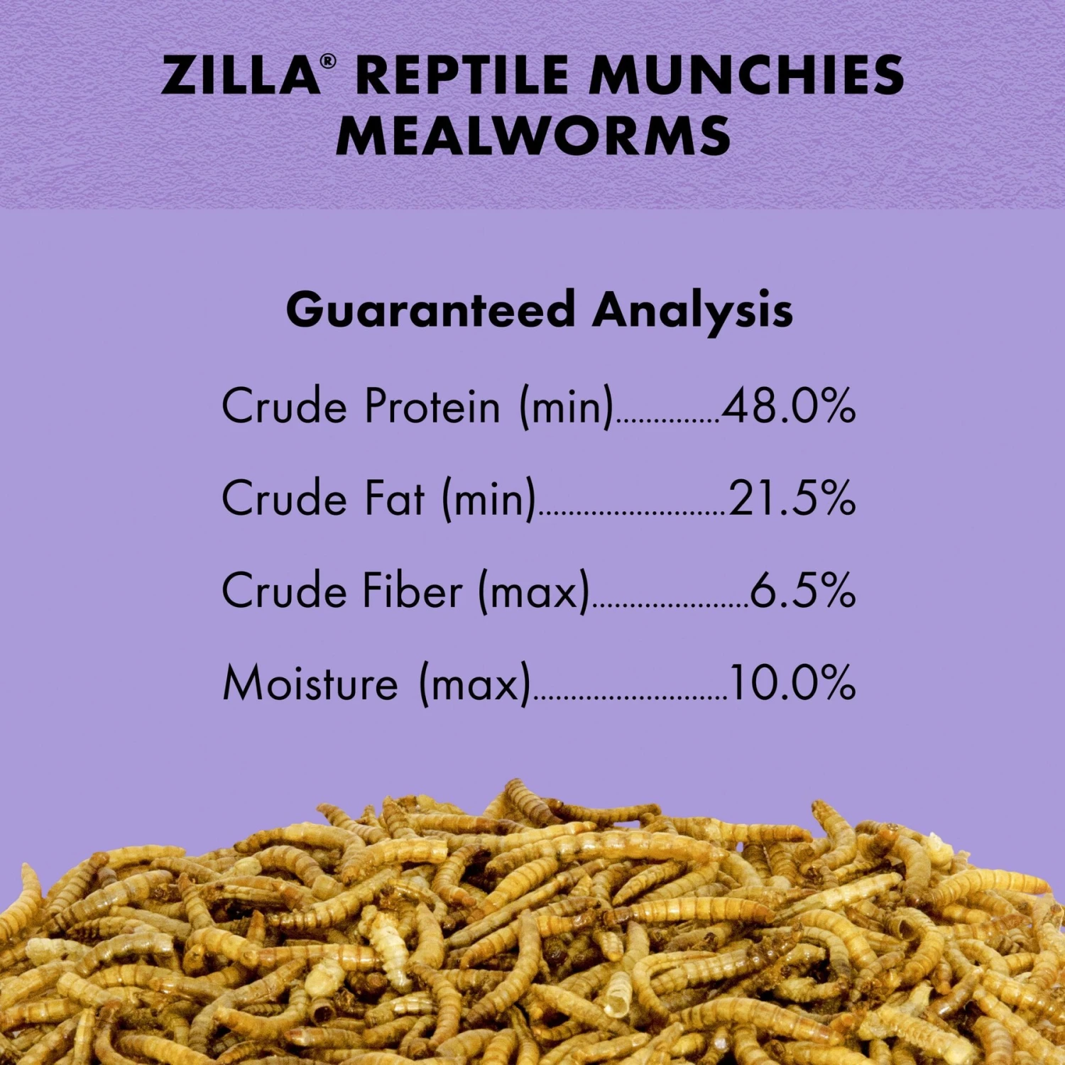 Zilla Reptile Munchies Mealworms Lizard Food 6 Zilla Reptile Munchies Mealworms Lizard Food - Image 6