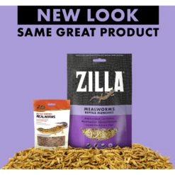 Zilla Reptile Munchies Mealworms Lizard Food 16 Zilla Reptile Munchies Mealworms Lizard Food -MiniMates Shop 97669 PT7. AC SS1800 V1624393376