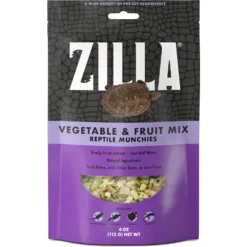 Zilla Small Animal Munchies Vegetable & Fruit Mix Lizard Food