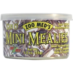 Zoo Med Can O' Mini Mealies Reptile & Bird Food