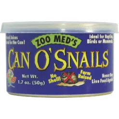 Zoo Med Can O' Snails Reptile, Bird & Mammal Food