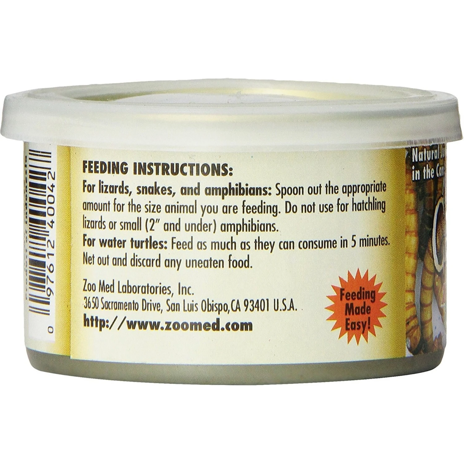 Zoo Med Can O' Worms Mealworms 2 Zoo Med Can O' Worms Mealworms - Image 2