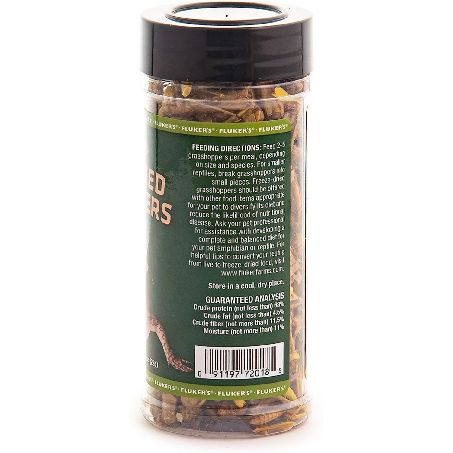 Fluker's Freeze-Dried Grasshoppers Reptile Treats 4 Fluker's Freeze-Dried Grasshoppers Reptile Treats - Image 4