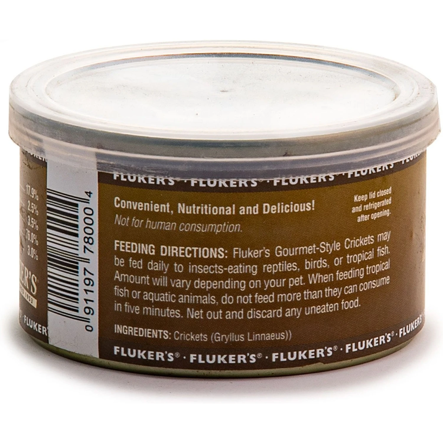 Fluker's Gourmet-Style Crickets Reptile Food 2 Fluker's Gourmet-Style Crickets Reptile Food - Image 2